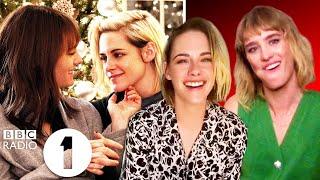 "We called *you*!" Happiest Season's Kristen Stewart and Mackenzie Davis on their Christmassy romcom