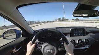 2018 Kia Stinger 2.0T AWD - POV First Impressions (Binaural Audio)