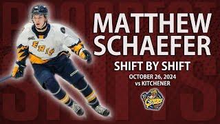 Matthew Schaefer vs Kitchener | Oct 26 2024