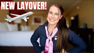 Flight Attendant Life! NEW LAYOVER and a two day trip