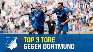 TSG Hoffenheim - Top 3 Tore gegen Borussia Dortmund