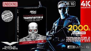 Terminator 2 limited edition 4K UltraHD, 3D & 2D Blu-ray & DVD collection unboxing. My 2000th UHD