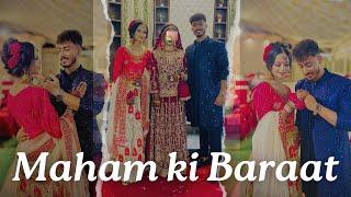 |Maham ki Baraat|Prank flop hogaya|Ghar lock hogya ,lock torna para|Zaifi ne Rasm ka doodh pee liya|