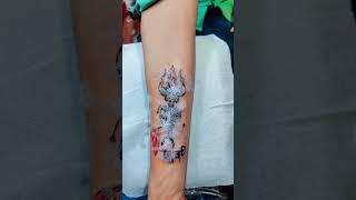 Shiv Tattoo || Mahadev Tattoo | Trishul Tattoo #shorts #shortvideo #youtubeshorts #shorts