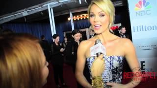 Laura Vandervoort at the NBC/Universal 72nd Annual Golden Globes After Party #GoldenGlobes