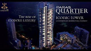 Paras Quartier ||  Paras Quartier Gwal Pahari Gurgaon | Luxury Apartments Gurgaon