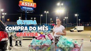 QUANTO GASTEI ESSE MÊS | FAMÍLIA GRANDE | ÚLTIMA COMPRA DO MÊS GRÁVIDA 