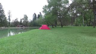 CAMPINGABC in Slovenia EUROPE 4k uhd  with DJI Phantom 3