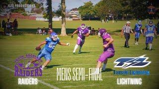 AMERICAN FOOTBALL AUCKLAND -  MENS SEMI-FINAL SA RAIDERS vs TAMAKI LIGHTNING (Mens Match)