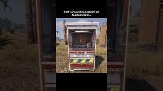 Rust Console new leaked tool cupboard skin…#shorts #rust #rustconsole