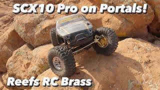 SCX Pro on Portals! Reefs RC Brass Upgrades