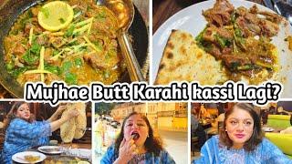 Dinner With My Family In Butt Karahi Restaurant ( Southhall London) | Trip To Southhall London