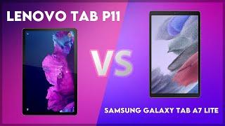 Lenovo Tab P11 vs Samsung Galaxy Tab A7 Lite Technical Comparison