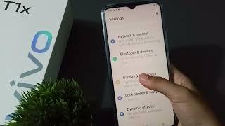 Vivo t1x turn on auto rotate screen, vivo auto rotate screen setting