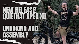 New QuietKat APEX XD Prototype E-Bike Unboxing and Assembly