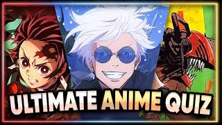 ULTIMATE ANIME QUIZ | Openings, Pasta, Emoji and More!  