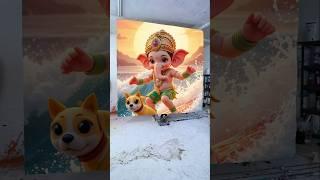 Ganpati Bappa drawing photo  #shorts #youtubeshorts #viralshorts #ganesh #ganpatibappamorya