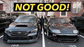 Girlfriend drives my Subaru STI PT. 2 (FAIL)