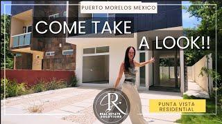 TOURING a GORGEOUS home located in Puerto Morelos MEXICO | REAL ESTATE SOLUTIONS. Tour