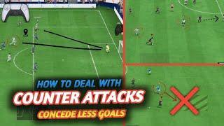 How to defend counter attacks patiently and never concede easy goals