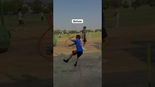 8 Years Old Fast Bowling Transformation  #shorts #cricket #shortsvideo #cricketvideo