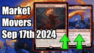 MTG Market Movers - Sep 17th 2024 - Duskmourne Cards Moving Singles! Atsushi, the Blazing Sky!