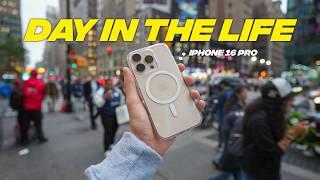 Day in the Life with the iPhone 16 Pro - NYC Travel Edition