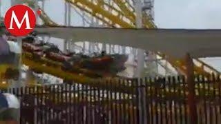 VIDEO: Accidente en juego mecánico de La Feria de Chapultepec