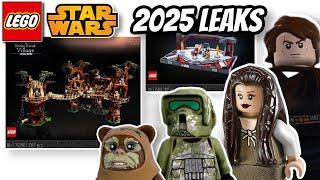 LEGO Star Wars 2025 Leaks UPDATE: Endor Ewok Village + Mustafar