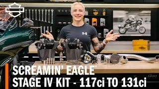 Harley-Davidson Screamin' Eagle Stage IV Kit 117ci to 131ci Overview