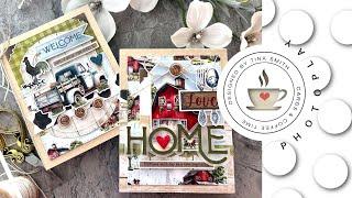 Two Rustic Country Themed Cards  | Photoplay Paper Willow Creek Highlands Collection | Farm Charm