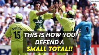 Wasim and Waqar Show How To Defend a Small Total | NZ 110 ALL OUT Chasing 146! Pak Bowlers on Fire!!