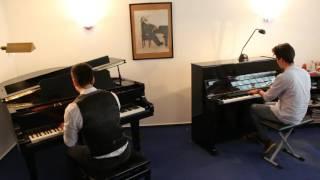 Jacques Offenbach - Can Can - 4 Hands 2 Pianos Arrangement