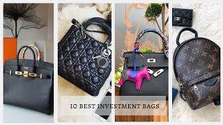 10 Best Investment Luxury Handbags That Hold Their Values 最值得投資保值包包 Hermes Chanel LV collection