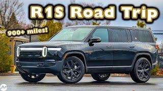 2025 Rivian R1S Max Range – In-depth Cold Weather Road Trip | Off-road, Tesla Supercharger