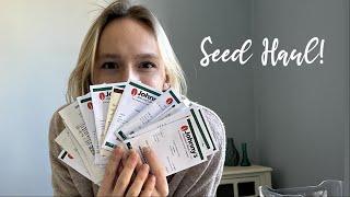 SEED HAUL | My 2023 Cut Flower Plan, Annuals + Perennials