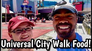 Universal City Walk Food And Drinks! | Universal Orlando Resort