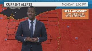 Team coverage: Heat advisory issued throughout Northeast Ohio for most of week