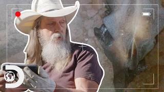 Treasure Hunters Find CHARRED SKULLS In Hidden Underground Chamber | Mystery At Blind Frog Ranch