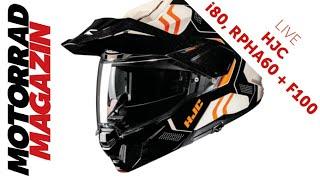 HJC i80, RPHA60 und F100 – Drei neue Helme auf der EICMA 2024