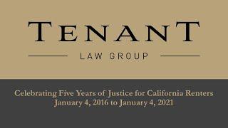 Tenant Law Group Five Year Commemorative Video