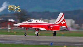 Northrop F-5 E Tiger II from the Swiss Air Force departure at Emmen Air Base LSME J-3090