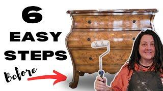 Transform Outdated Furniture In Just A Few Steps: Easy DIY Furniture Flip Tutorial