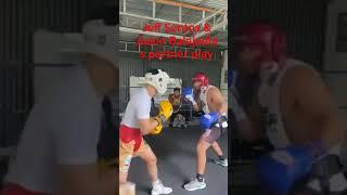 JEFF SANTO & JASON BALAJADIA SPARING PARTNER PLAY