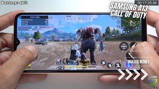 Samsung Galaxy A13 test game Call of Duty