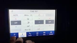 Ford F150 upgrade to SYNC3 V3.4 with CarPlay Waze Ford 2020 Map