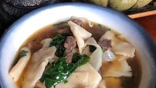 Tibetan handpulled noodle soup | Thenthuk