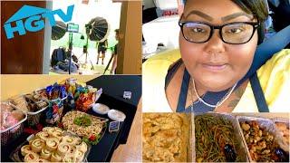 CATERING FOR HGTV AGAIN! | HOW IT REALLY GOES DOWN! | WORK VLOG | Vlog #213