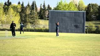 Taha | Bowling | v Calgary | edmonton cricket