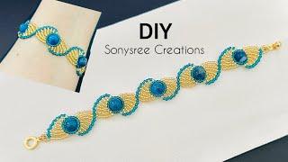 Butterfly Bracelet || How to Make Beaded Bracelet